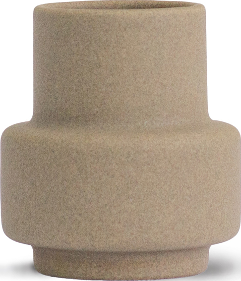 Wazon Hurricane Ceramic 10 cm jasnoszary