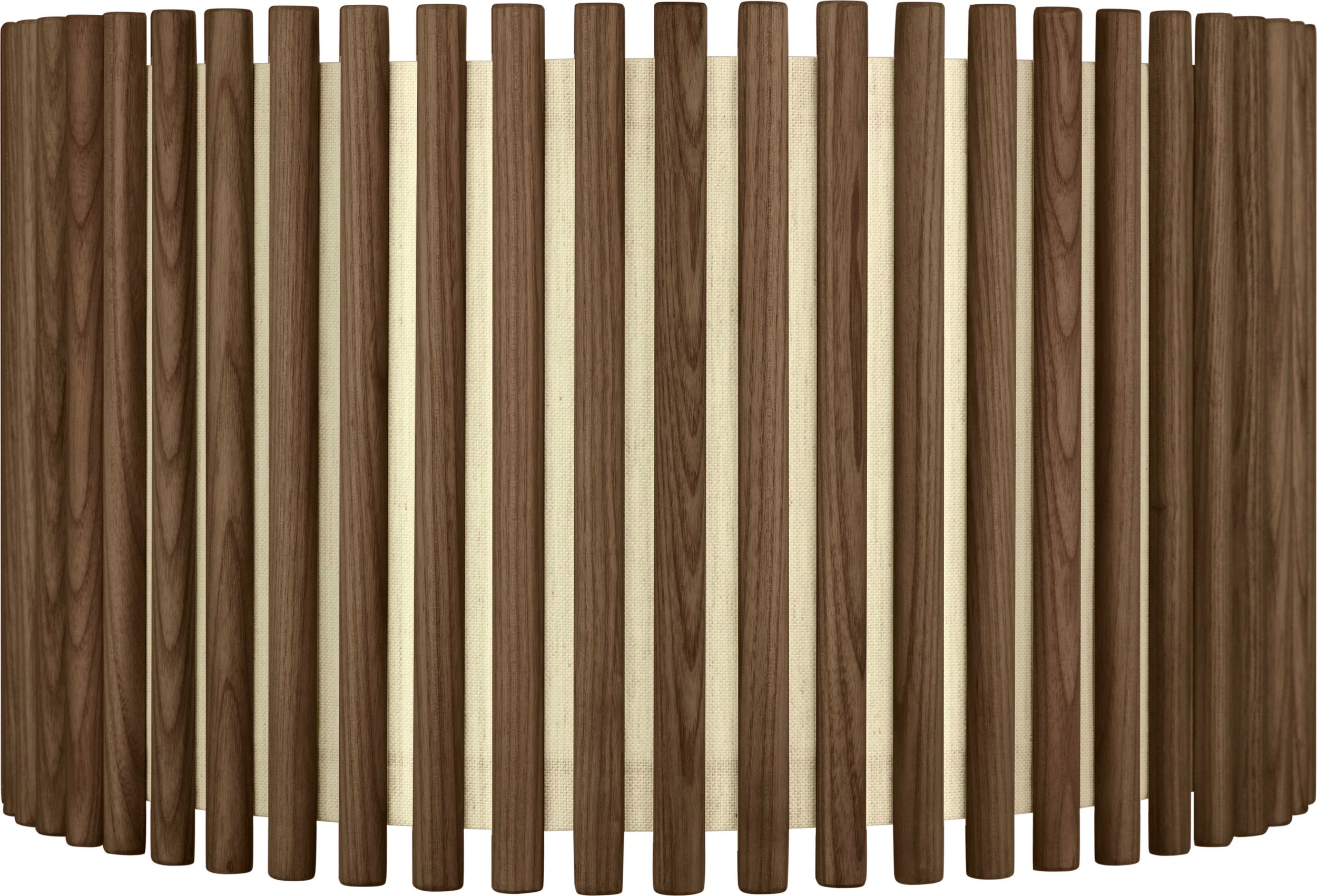 Lampa Komorebi okrągła 44,7 cm ciemny dąb