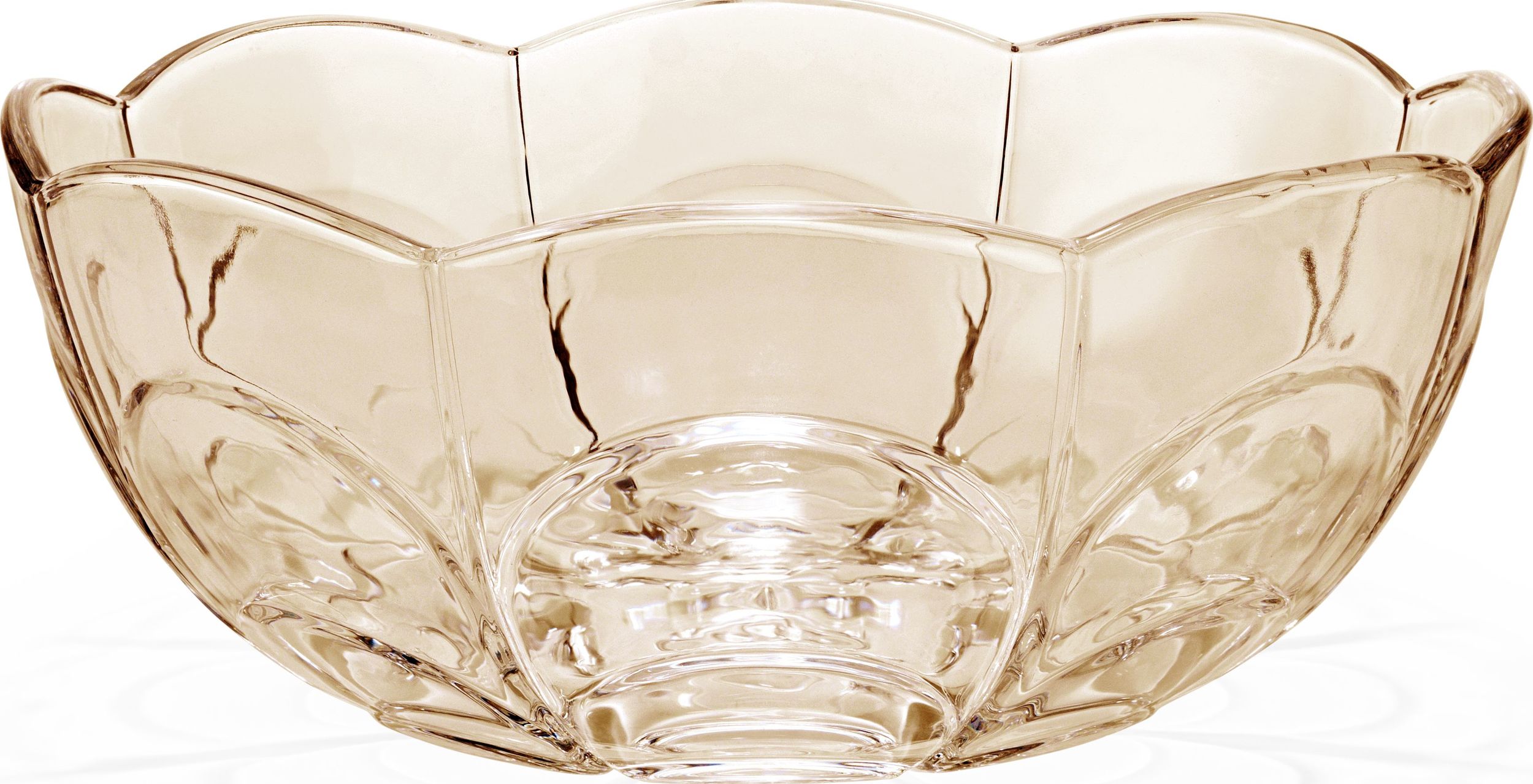 Miska Lily 23 cm brąz toffi