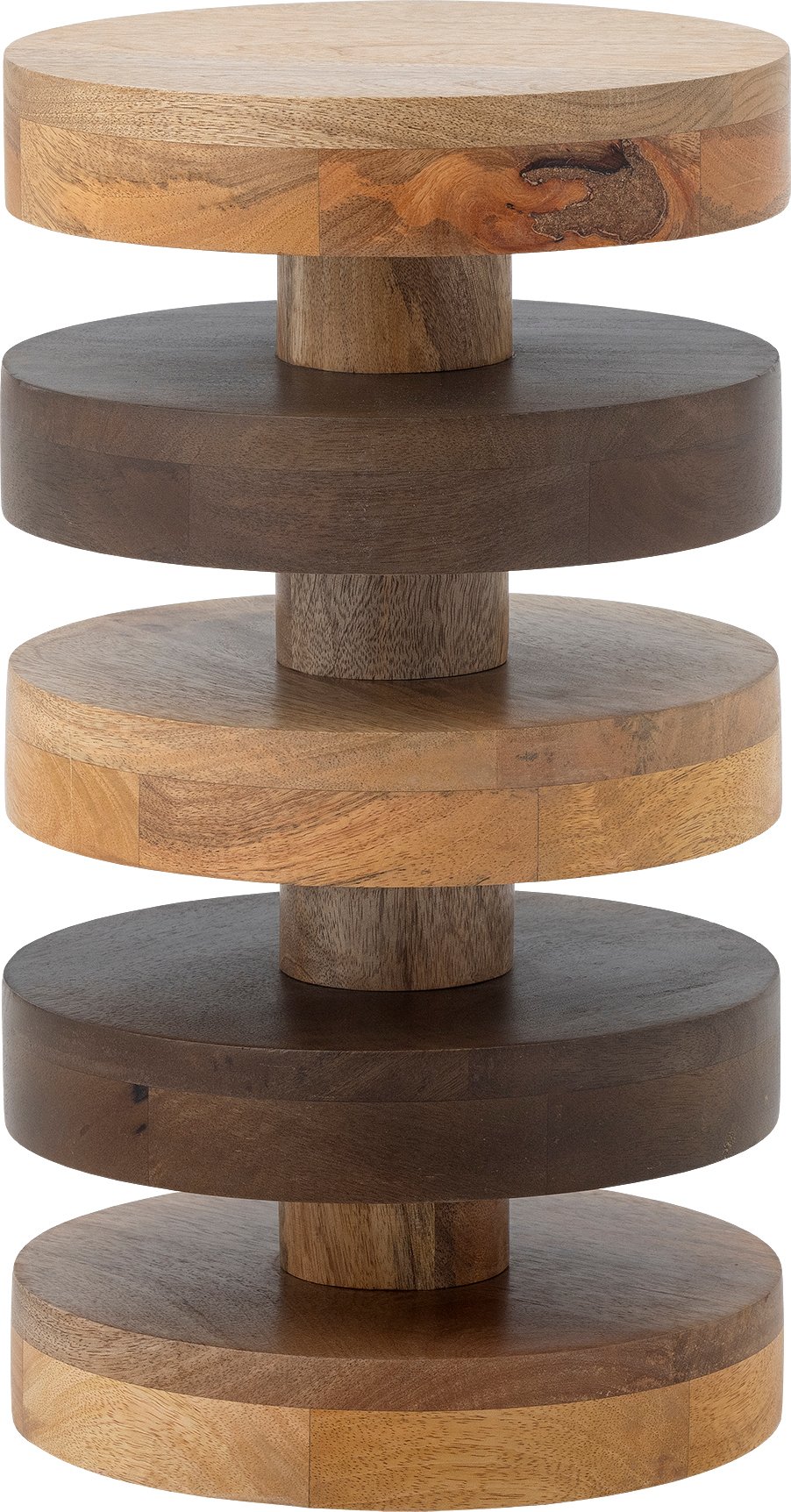 Stolik boczny Franka 45 cm z drewna mango