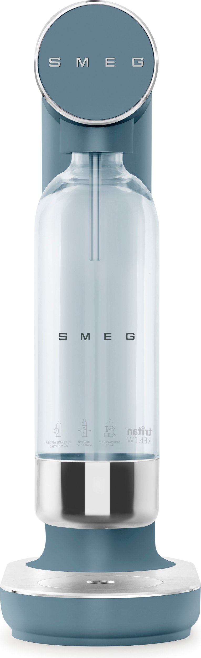 Saturator do wody Collezione szaroniebieski mat