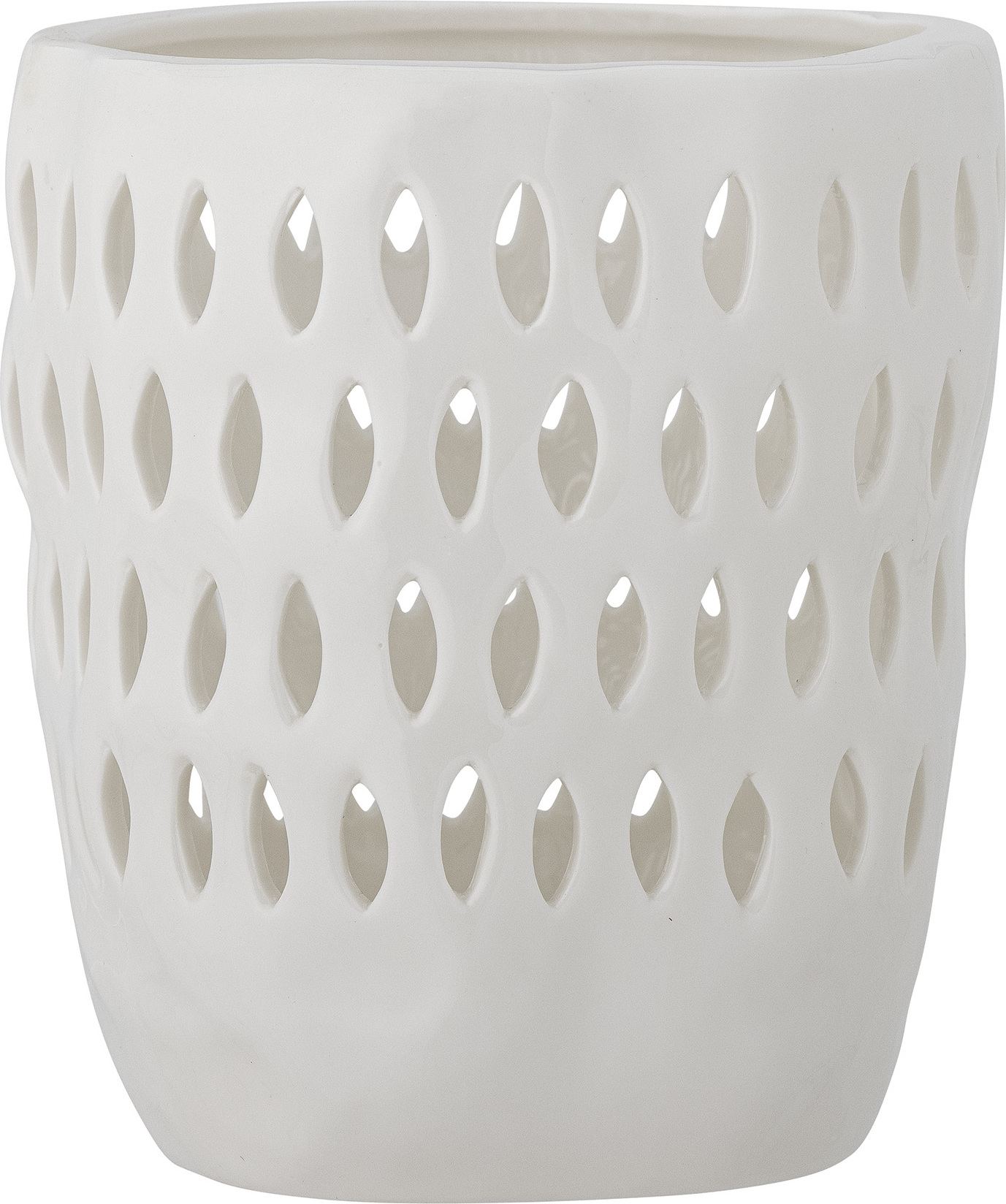 Świecznik na tealighty Matil 15,5 cm biały