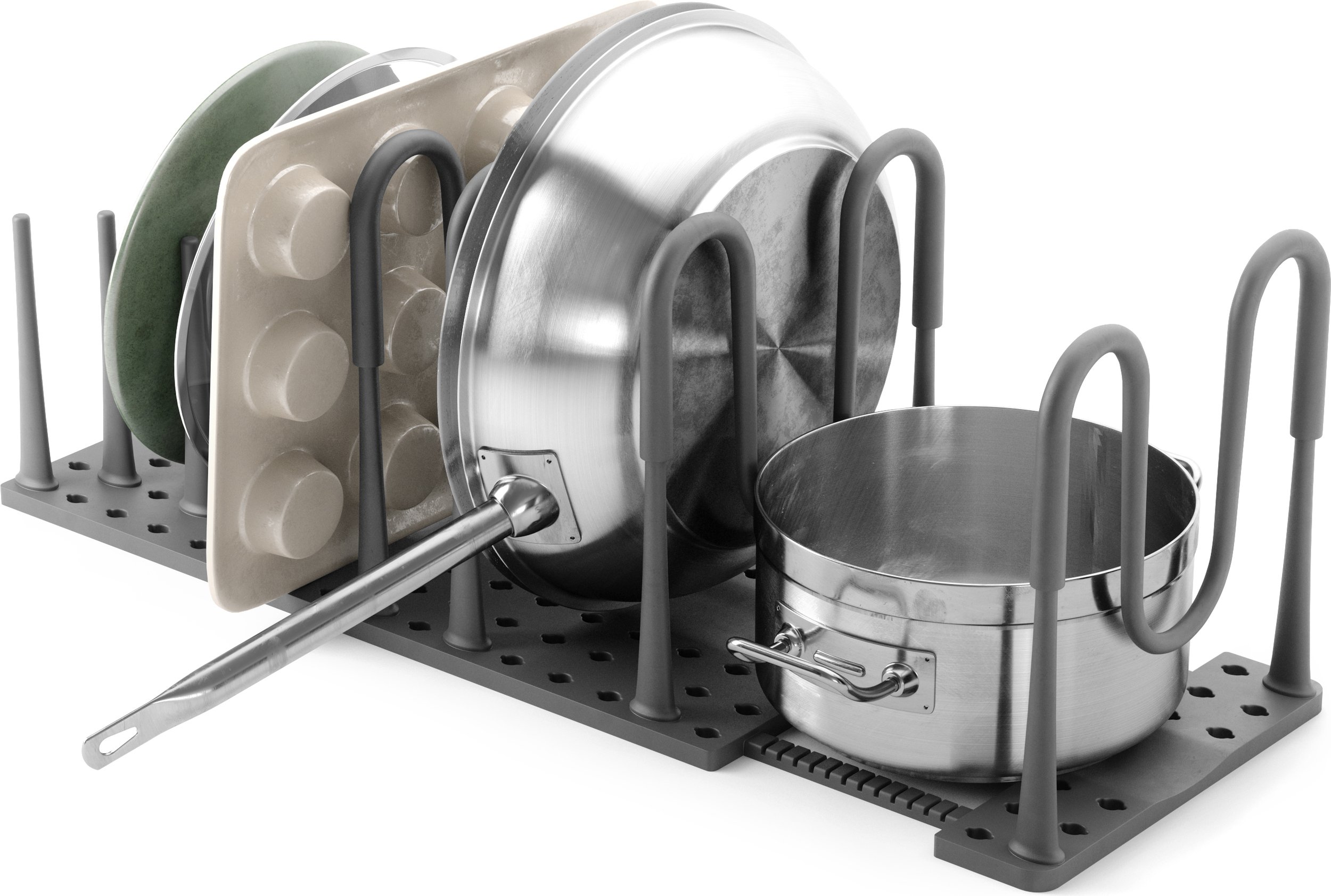 Organizer do szuflady Peggy w kolorze węgla