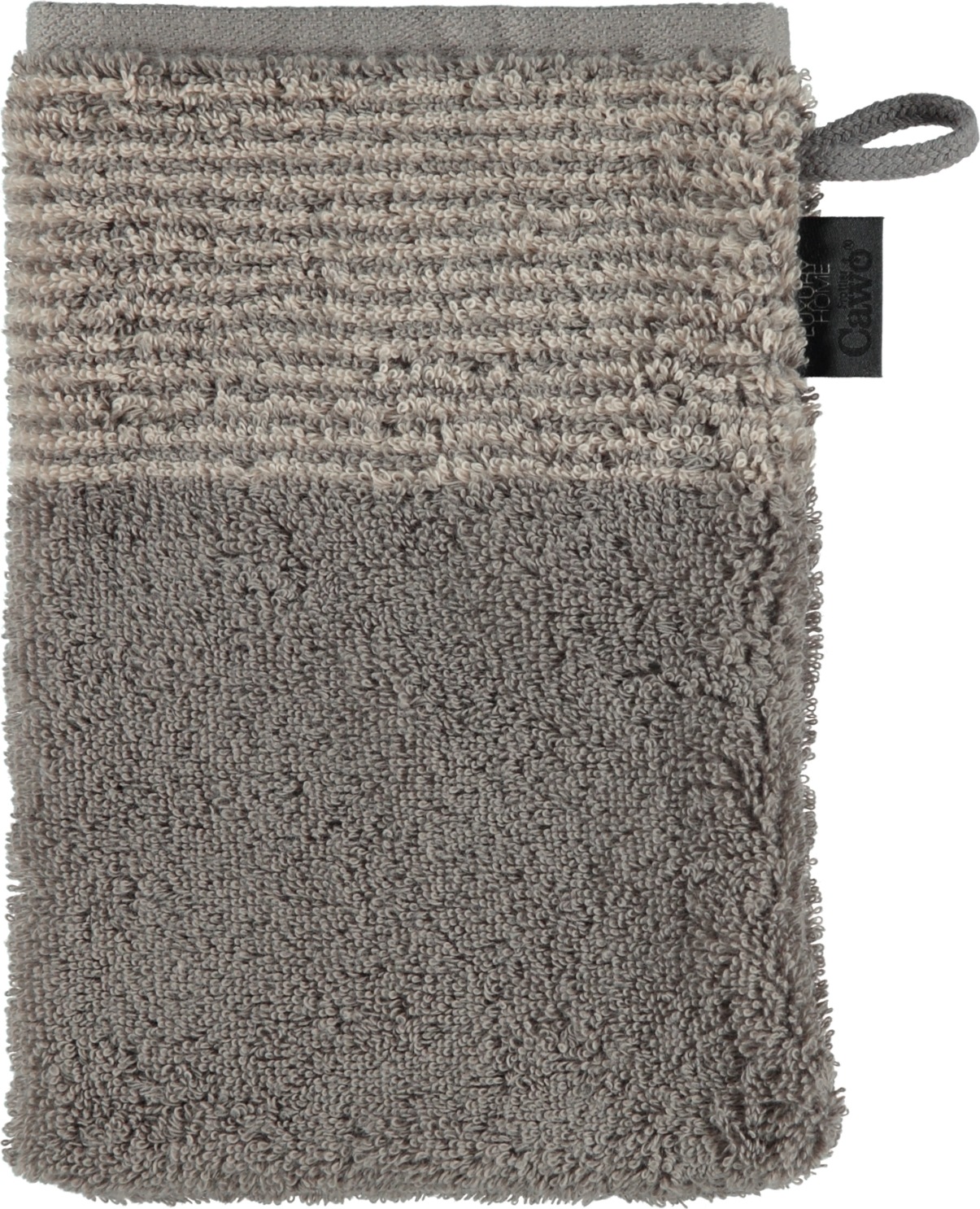 Rękawica kąpielowa Two-Tone 16 x 22 cm grafitowa