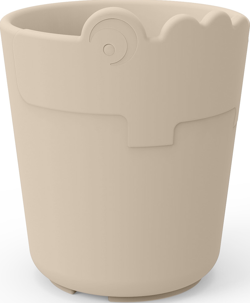 Kubek dziecięcy Kiddish Croco piaskowy