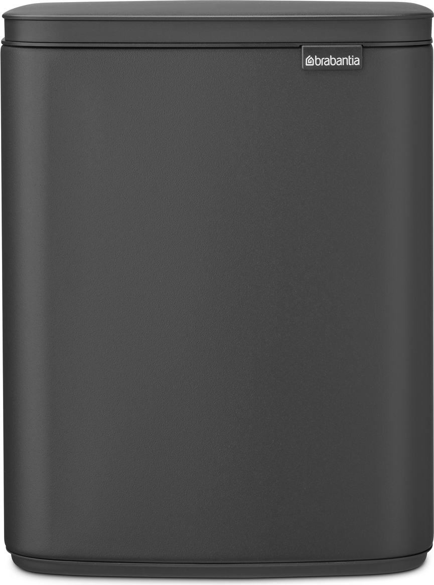 Kosz na śmieci Bo 12 l ciemnoszary