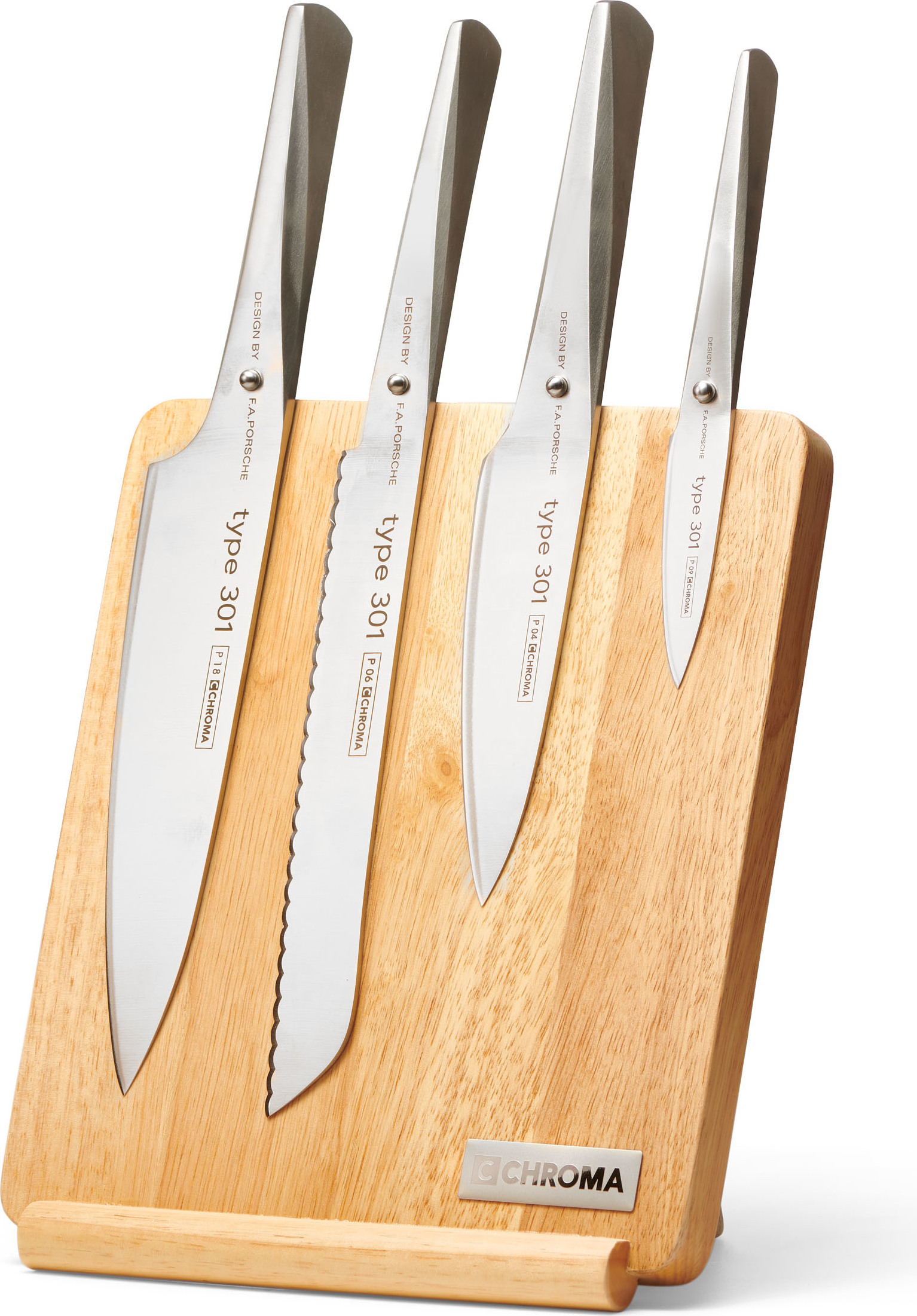 Stojak na noże Chroma magnetyczny