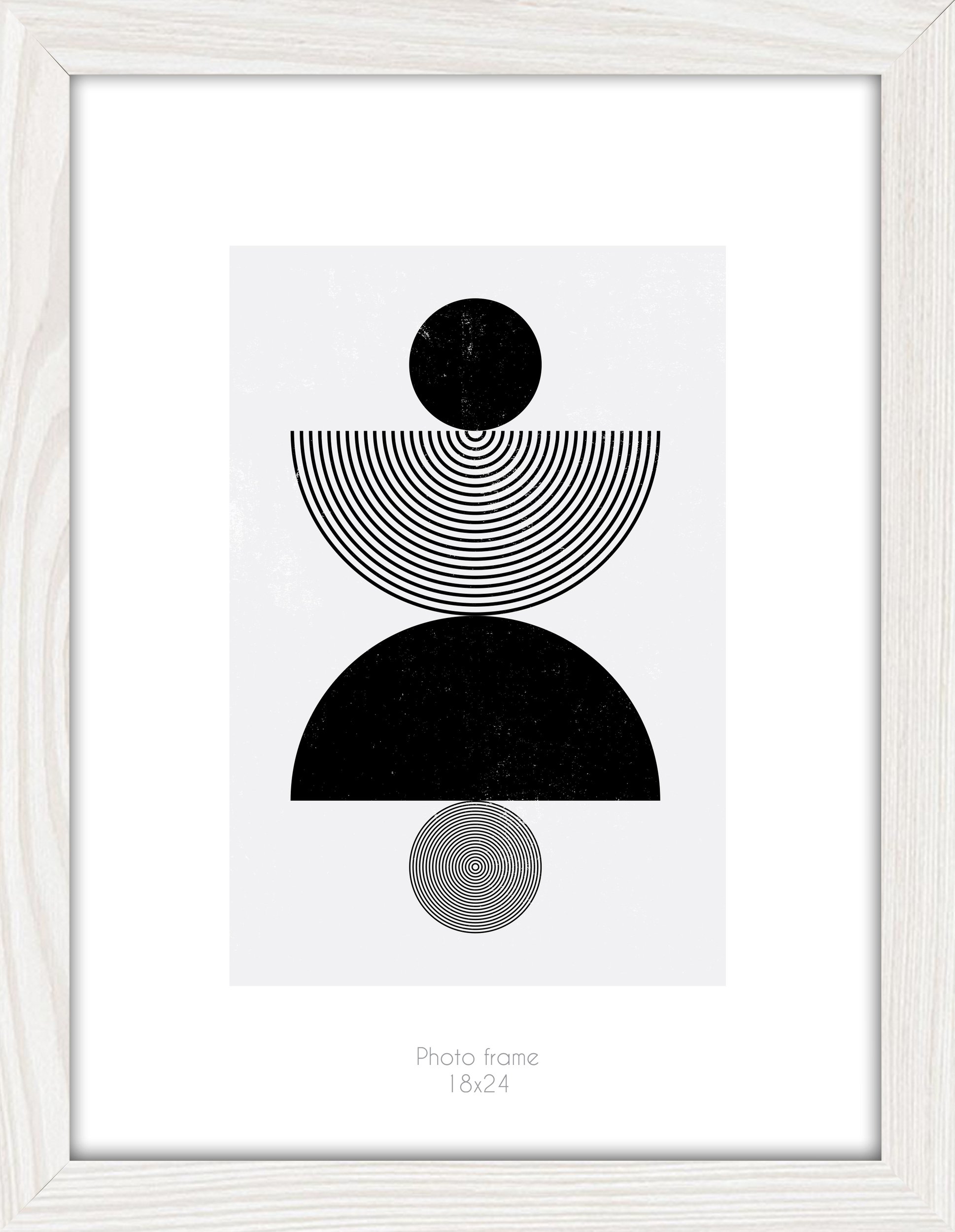 Ramka na zdjęcia Kyoto 18 x 24 cm biała