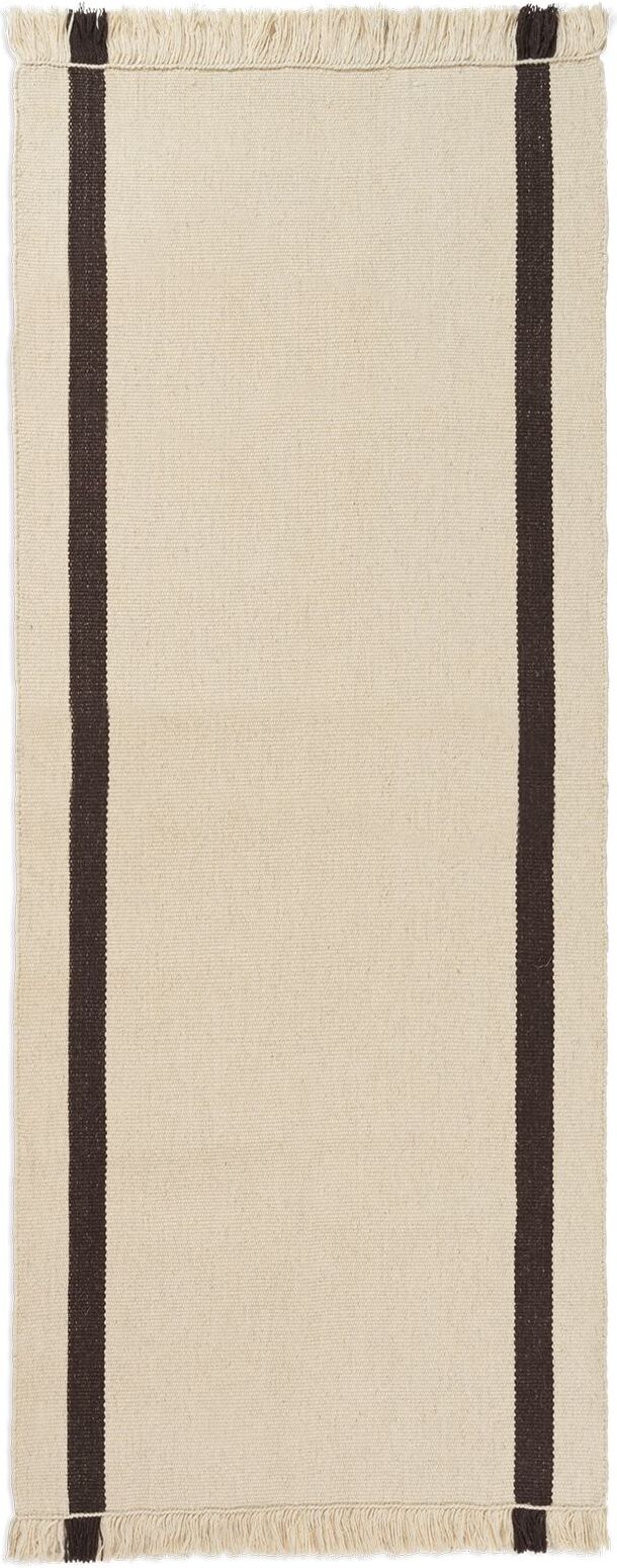 Dywan Calm Kelim 80 x 200 cm beżowo-brązowy