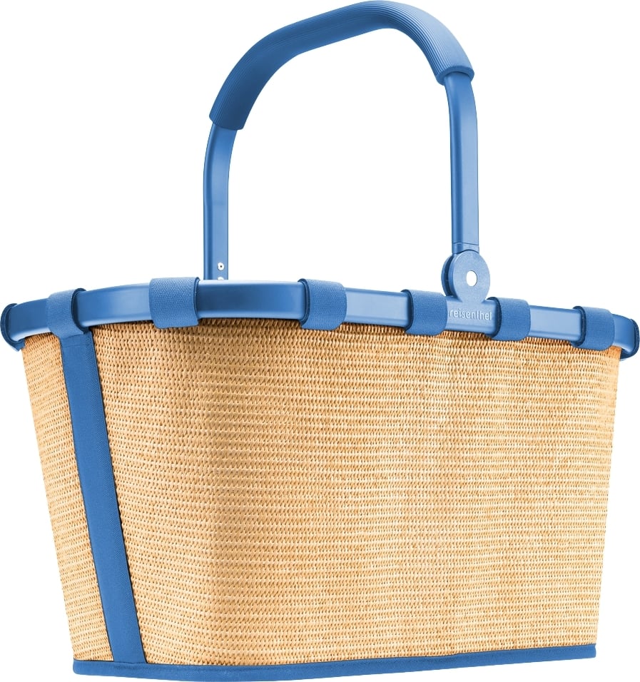 Koszyk Carrybag Frame Raffia niebieski