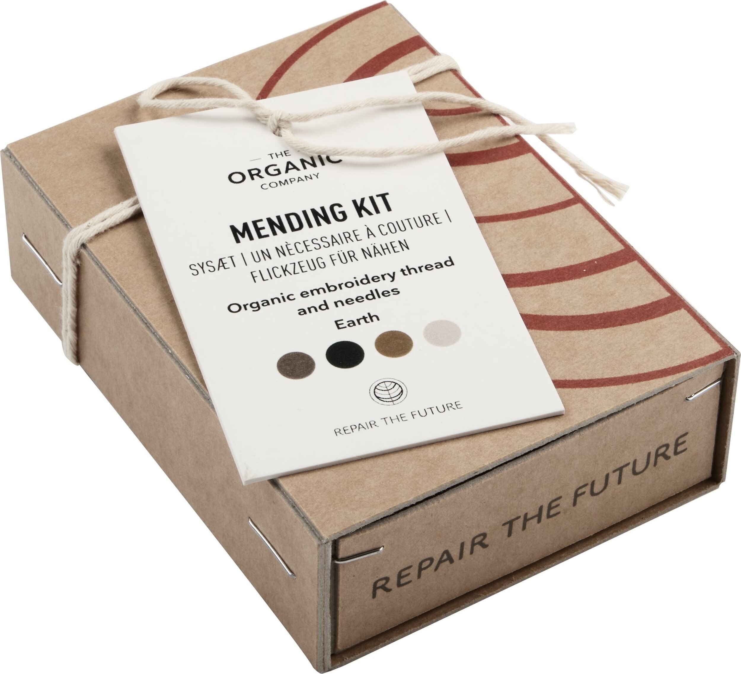 Zestaw naprawczy nici The Organic Company kolory ziemi