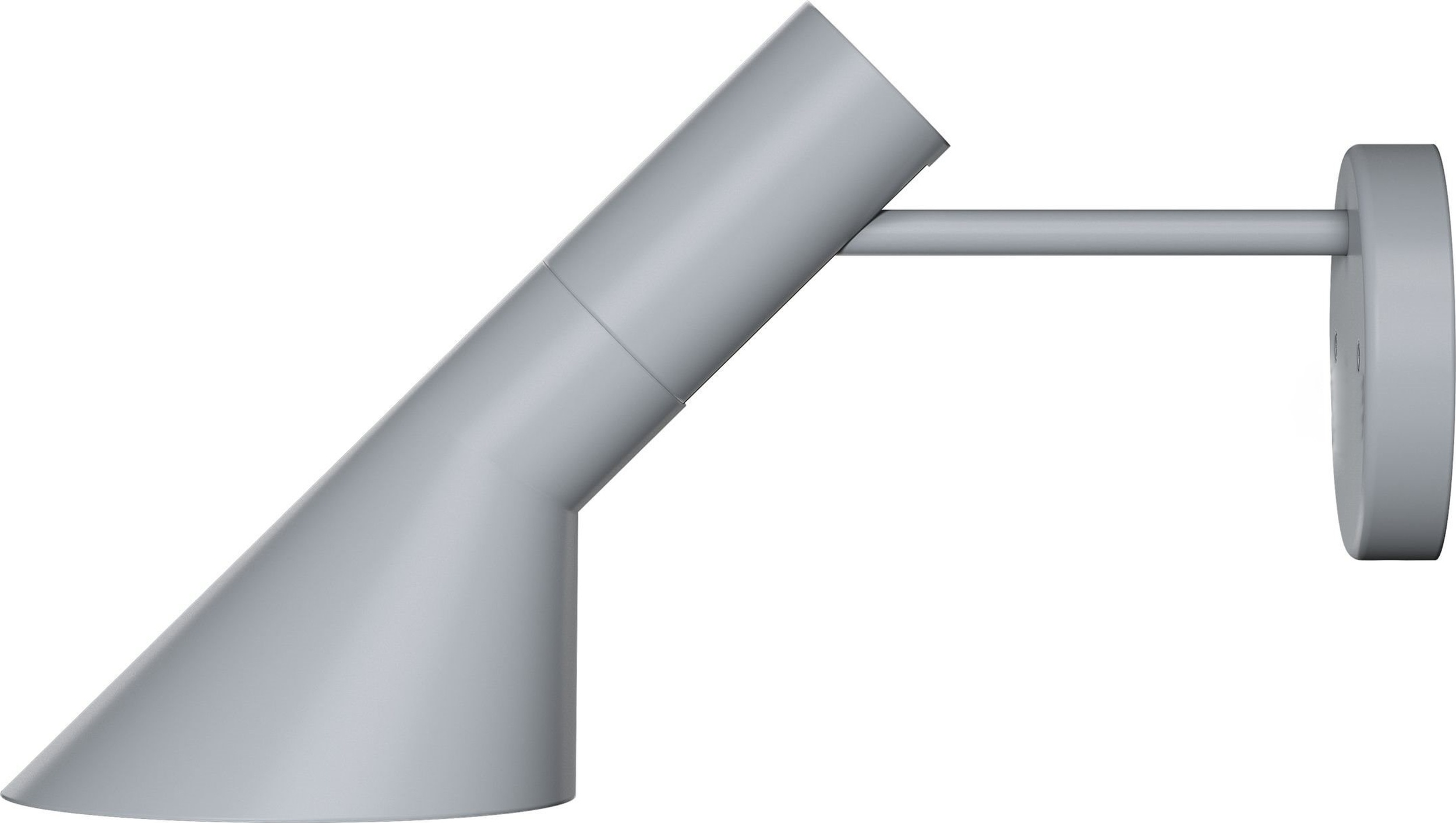 Kinkiet AJ jasnoszary bez widocznego kabla i włącznika