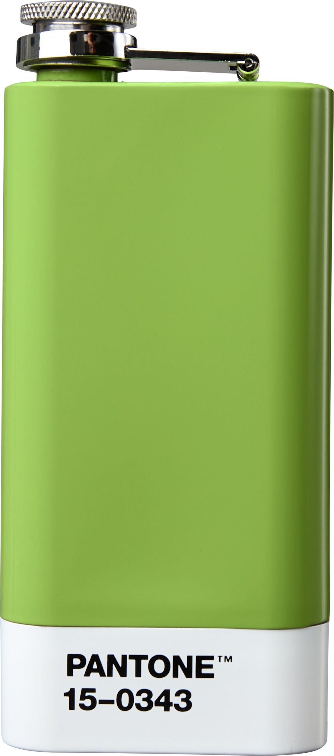 Piersiówka Pantone trawiasta zieleń