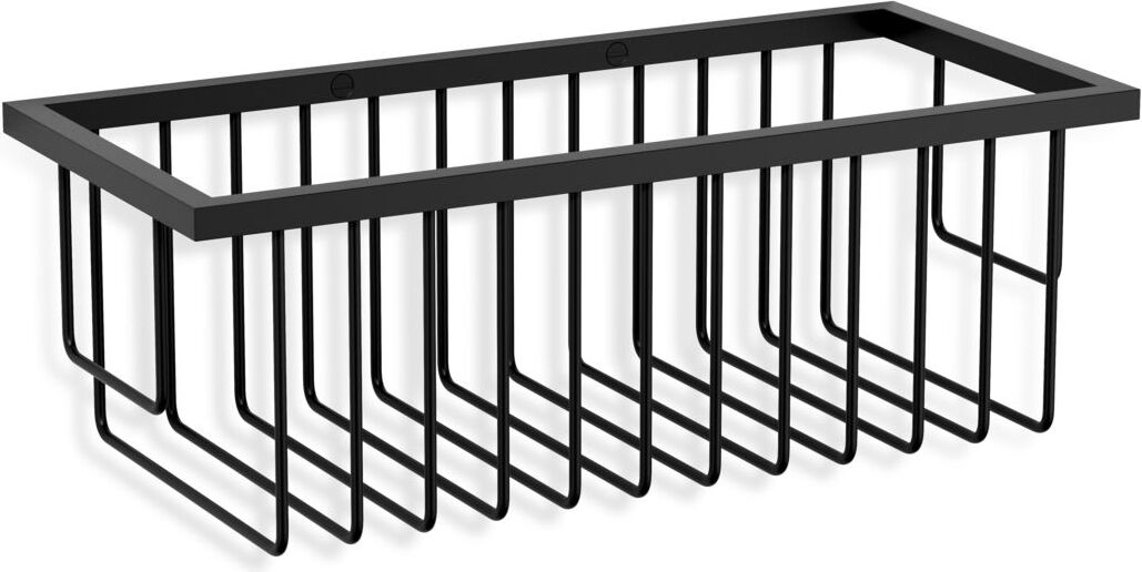 Koszyk prysznicowy Decor Walther czarny mat