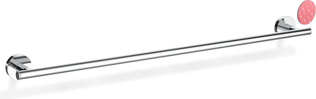 Wieszak reling na ręczniki Basic 65 cm chrom montaż samoprzylepny