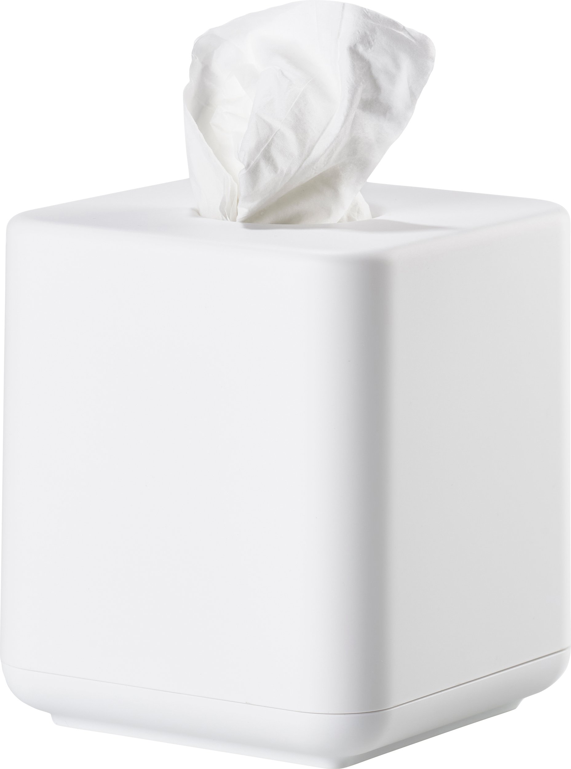 Pojemnik na chusteczki Ume 13 x 13 cm biały