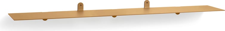 Półka ścienna N°3 148 cm musztardowa