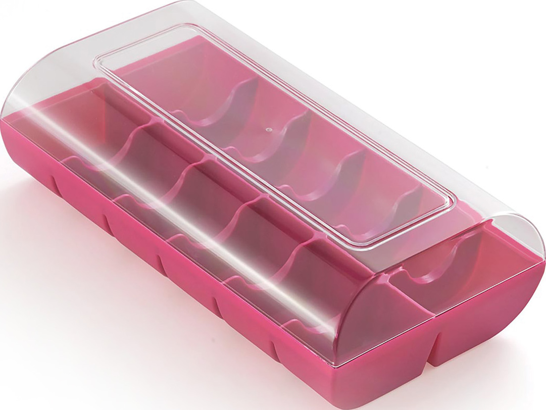 Pojemnik na makaroniki lub ciastka Macado 12 fuksja