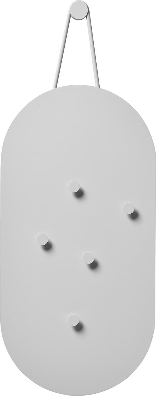 Tablica magnetyczna A-bulletin szara z 5 magnesami