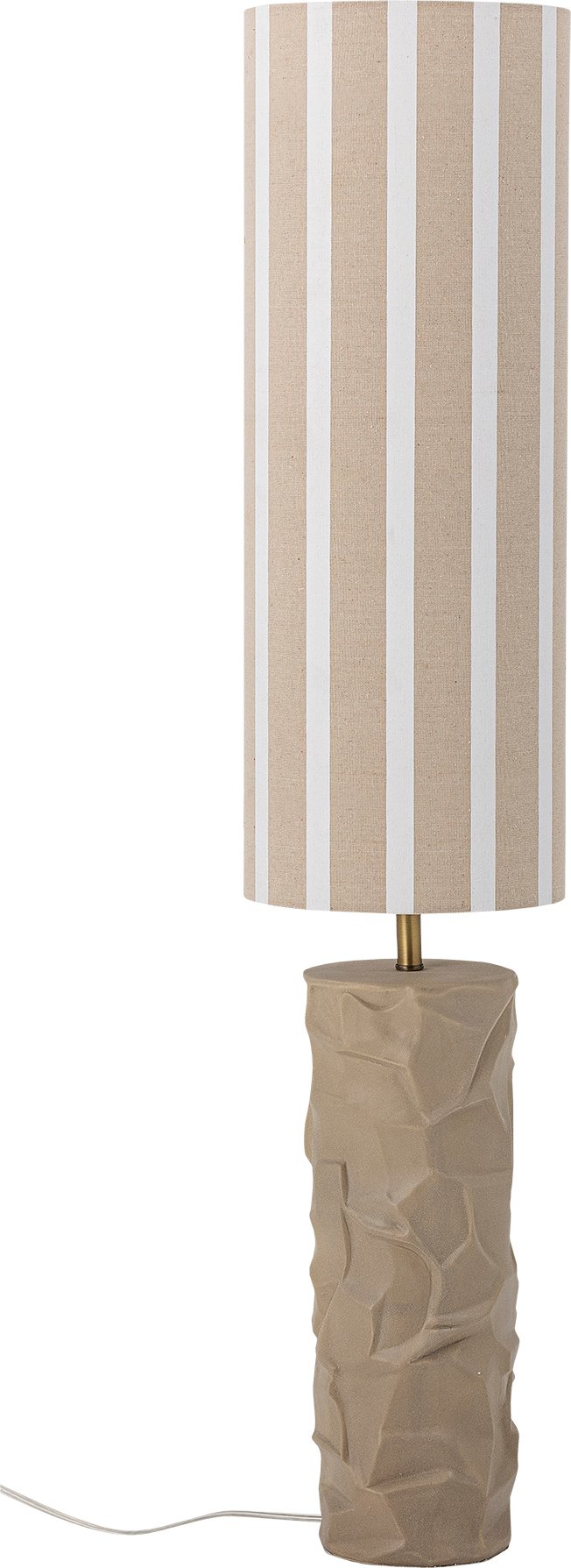 Lampa podłogowa Jani 114 cm beżowa