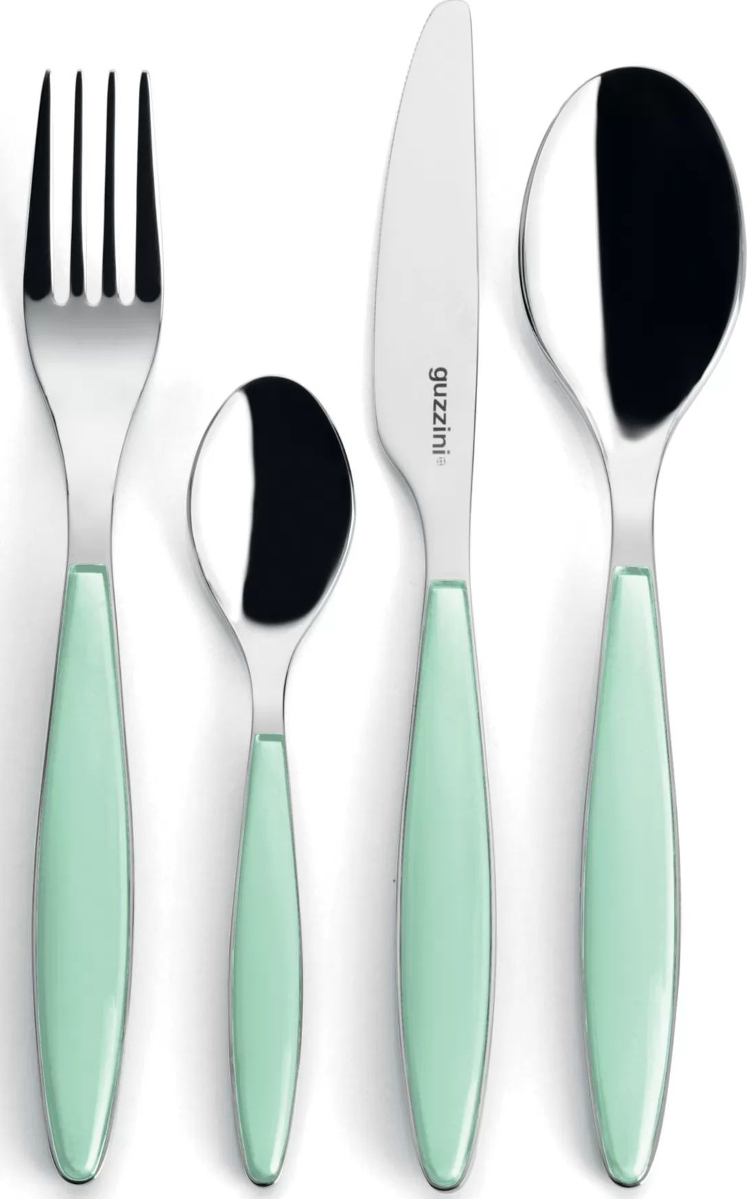 Komplet sztućców Feeling akwamaryna 24 el.