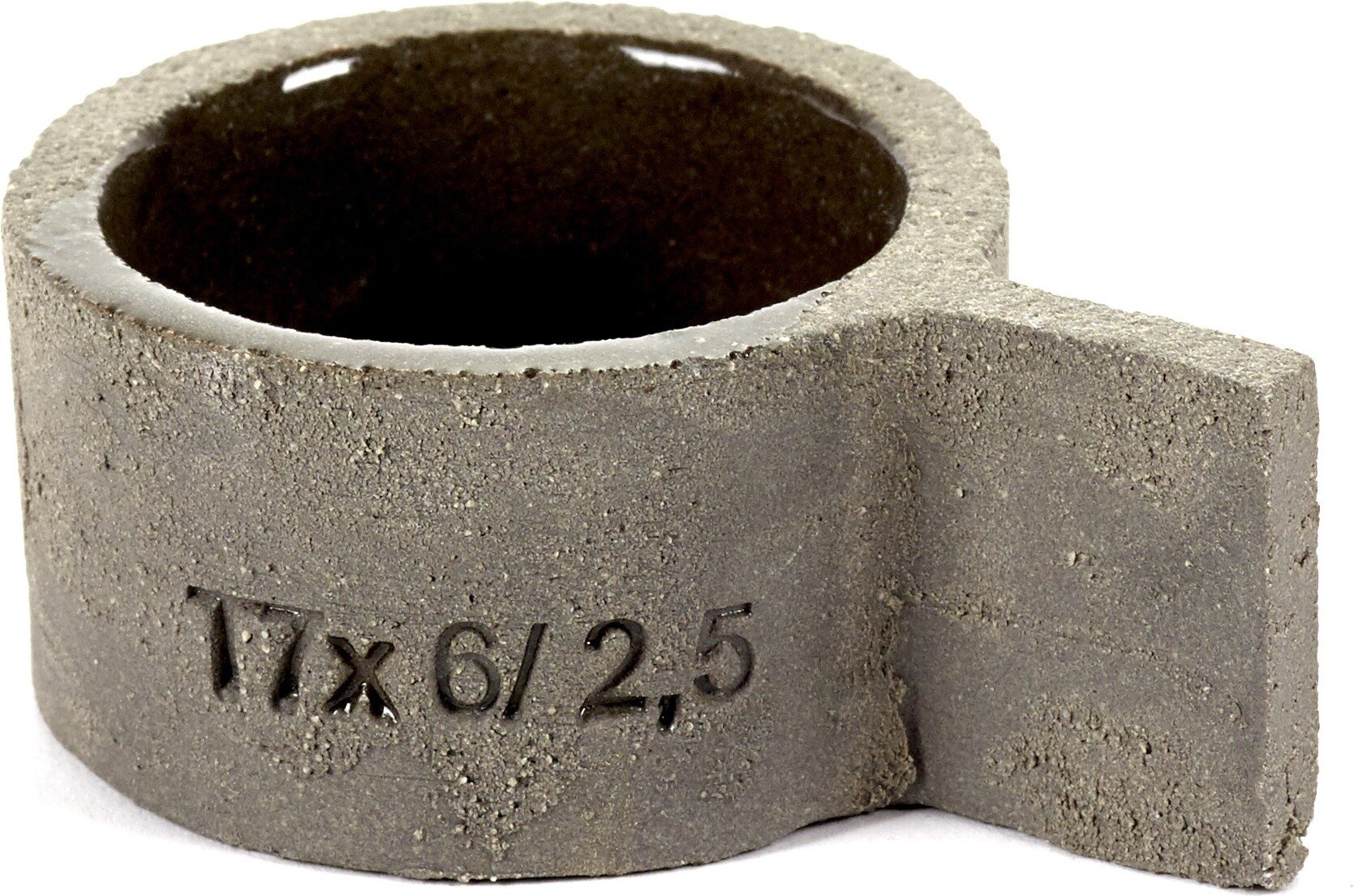 Kubek FCK niski 50 ml brązowy