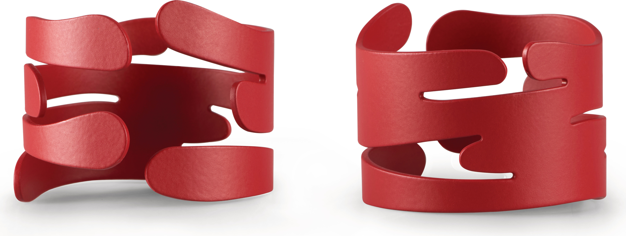 Obrączki na serwetki Barkring czerwone 2 szt.