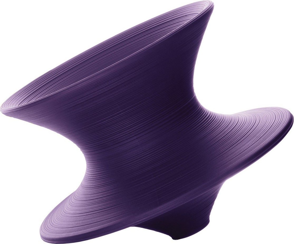 Fotel Spun ciemnofioletowy