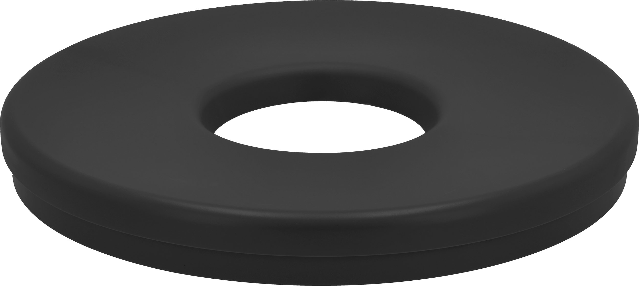 Pokrywa do kosza na pranie Ume 40 x 40 cm czarna