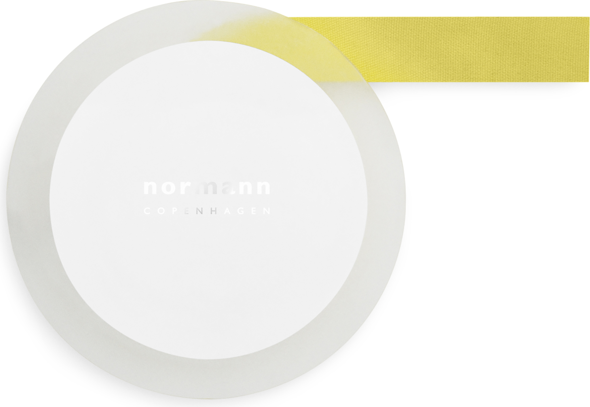 Wstążka dekoracyjna Daily Fiction 500 cm żółta