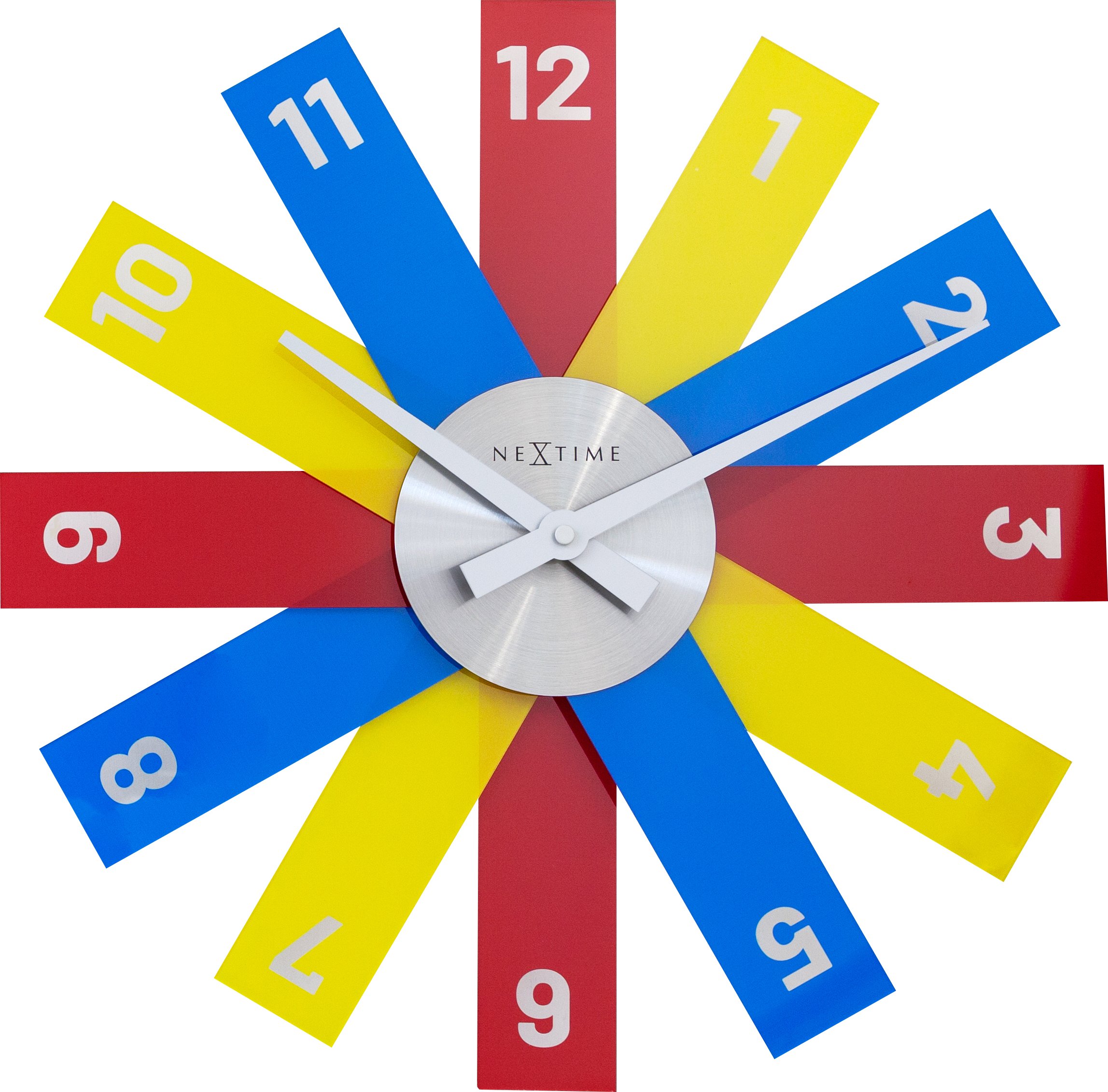 Zegar ścienny Plexi kolorowy