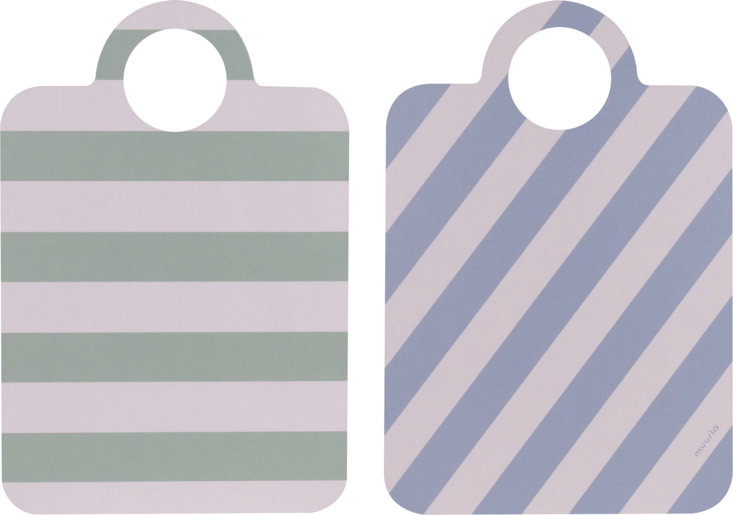 Deska do krojenia i serwowania Checks & Stripes 21 x 31 cm