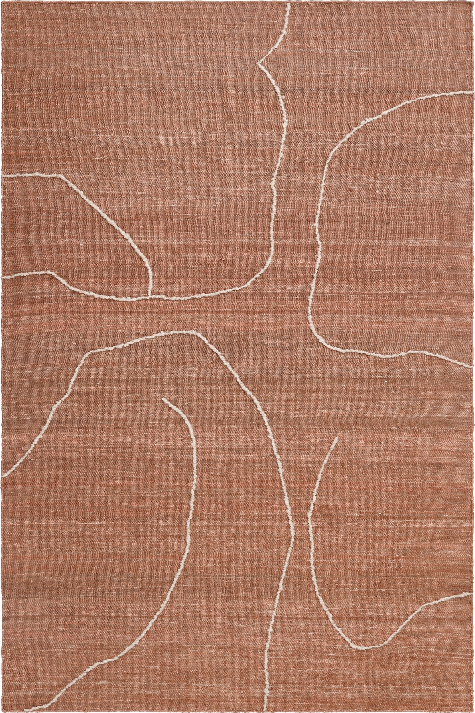 Dywan Gesso 170 x 240 cm terakota