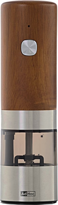 Młynek do soli lub pieprzu iMill ciemny brąz drewniany