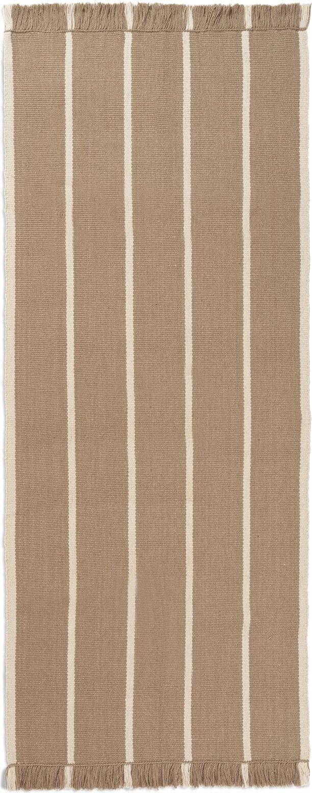 Dywan Calm Kelim 80 x 200 cm piaskowo-beżowy