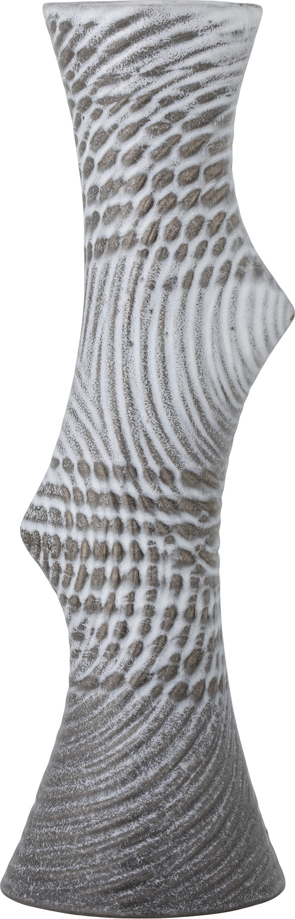 Wazon Raheem 34 cm szary