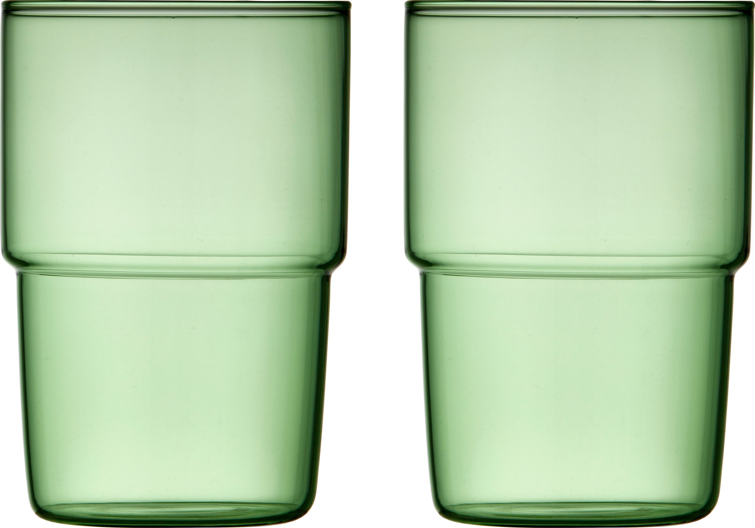 Szklanki Torino 400 ml zielone 2 szt.