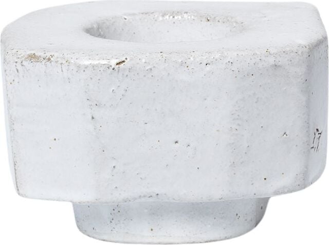 Świecznik na klasyczną świecę Kurinu biały