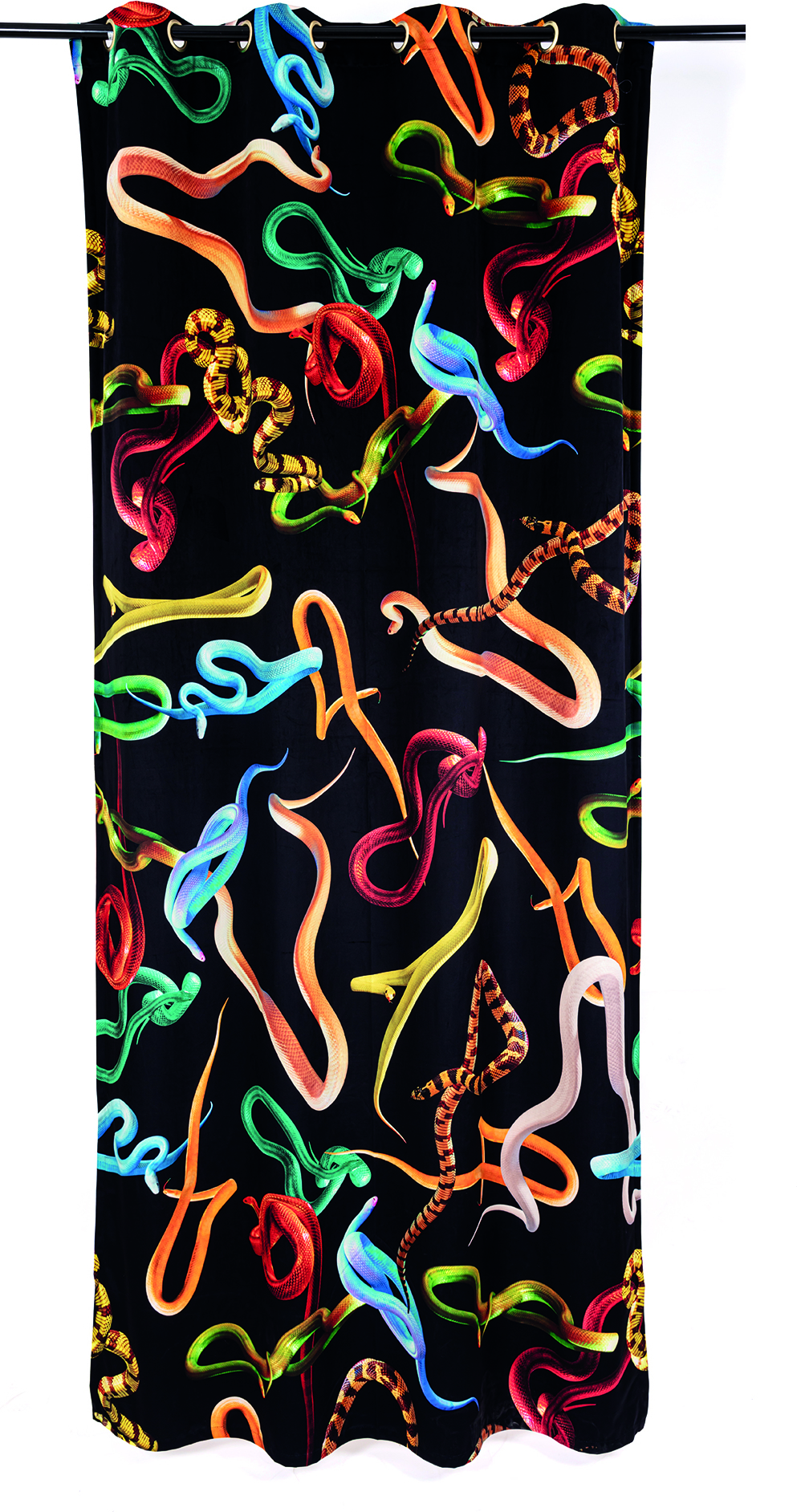 Zasłona do salonu Toiletpaper Snakes Black