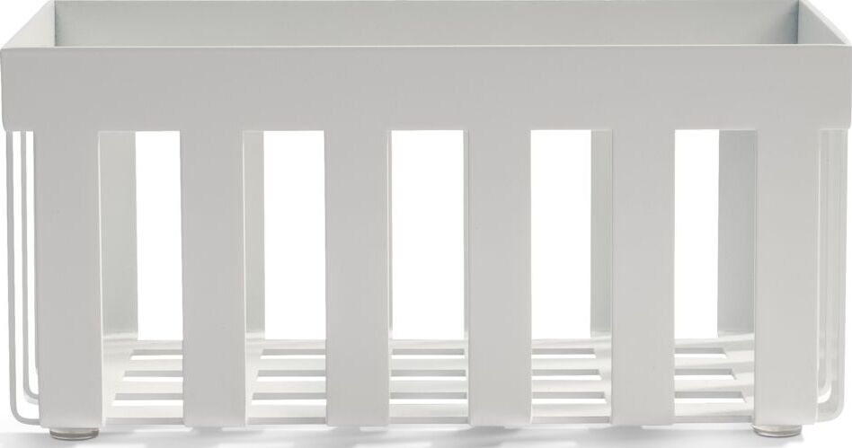 Koszyk łazienkowy Decor Walther 20 cm biały mat