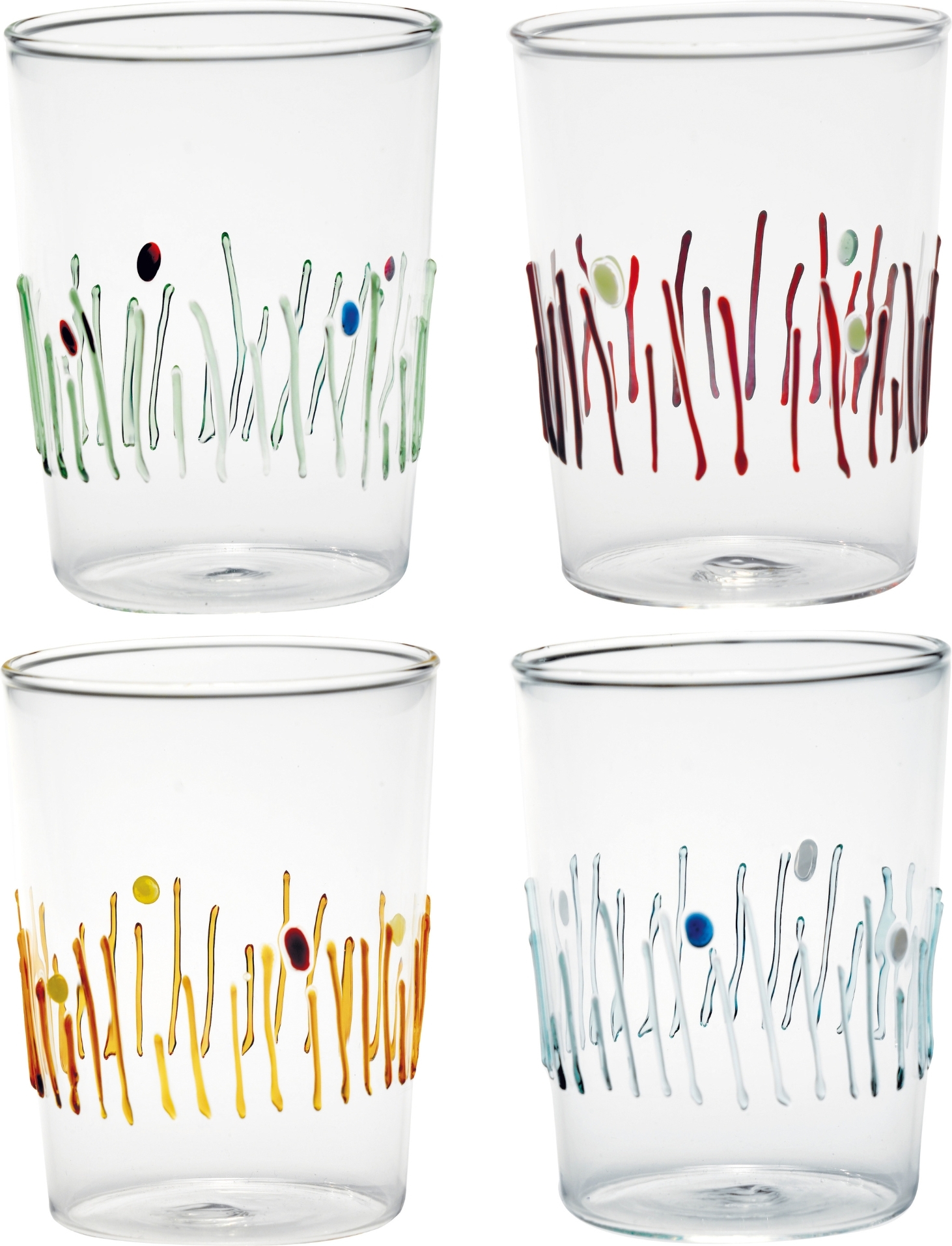 Szklanki 4 Stagioni 400 ml 4 szt.