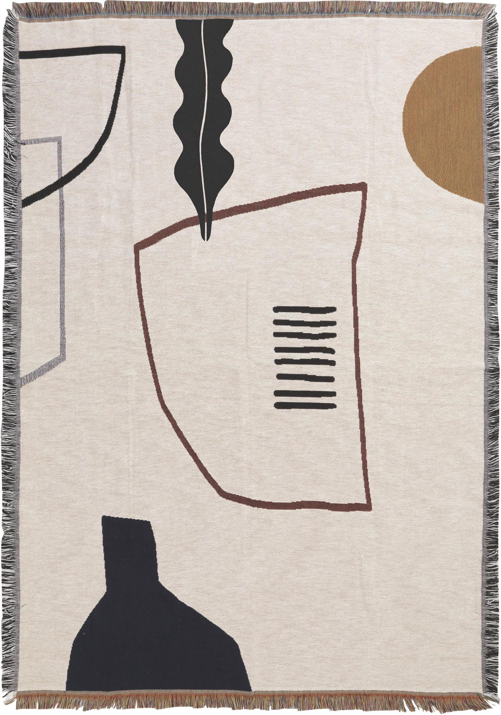 Koc Mirage 120 x 170 cm piaskowy bawełniany