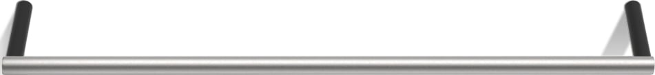 Wieszak reling na ręczniki Mikado 45 cm stal matowa-czarny