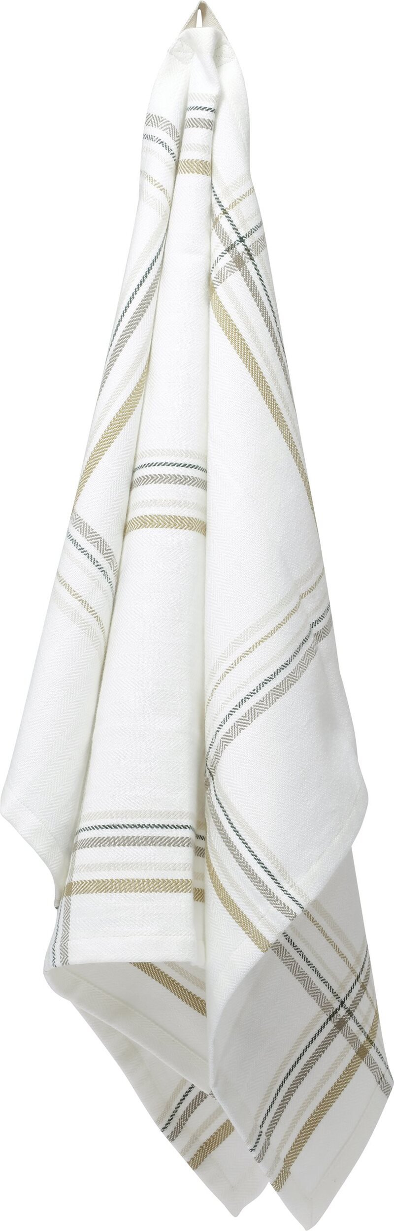 Ścierka kuchenna The Organic Company 53 x 86 cm kremowo-brązowa