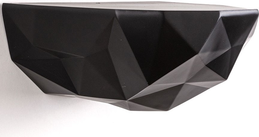 Półka ścienna Diesel Space Rock 22 cm czarna