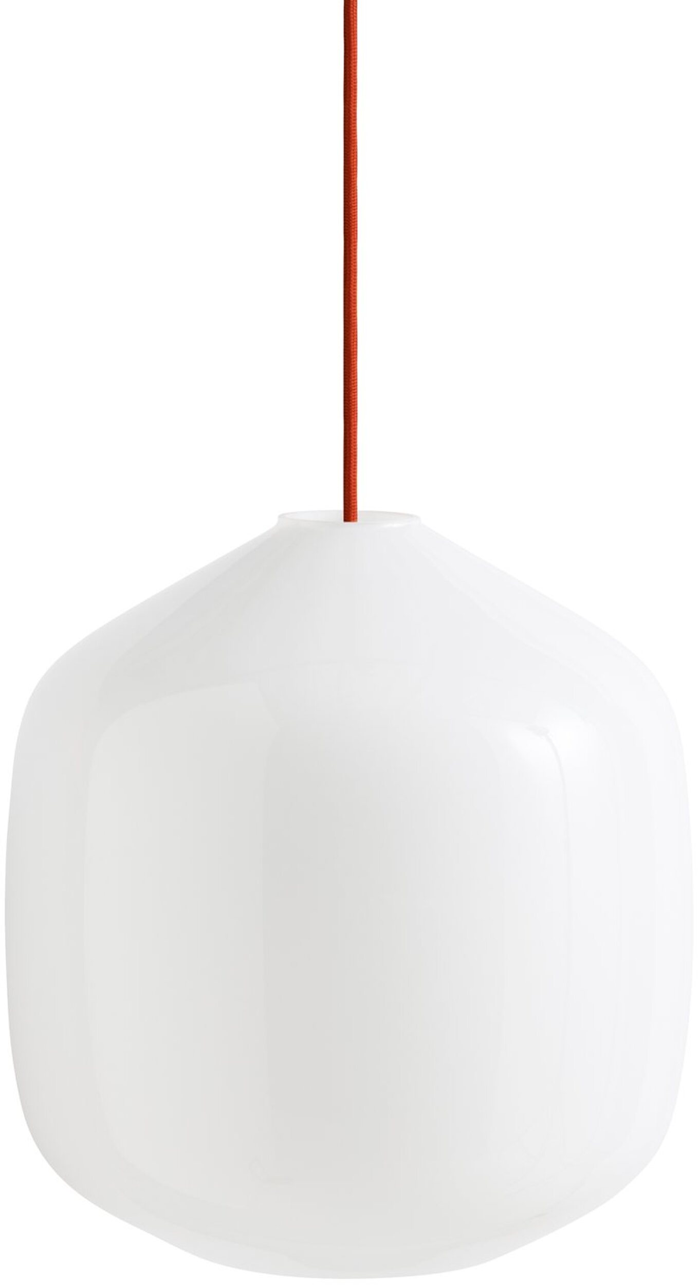 Lampa wisząca Aspekt Buoy 30 cm czerwony kabel