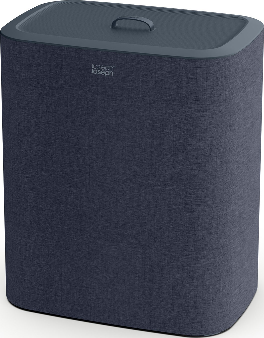 Kosz na pranie Tota trzykomorowy 90 l czarny