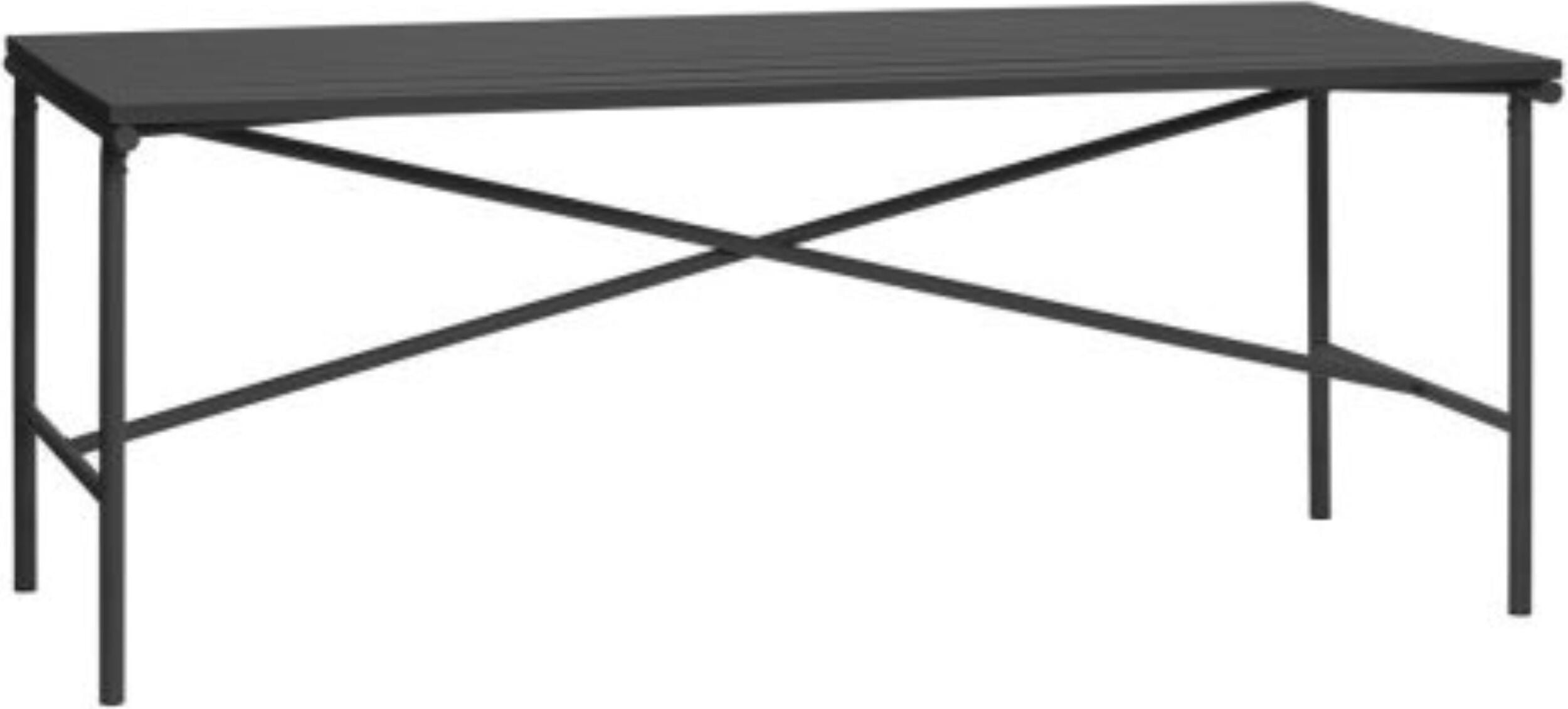 Stół ogrodowy Villa 191 cm czarny