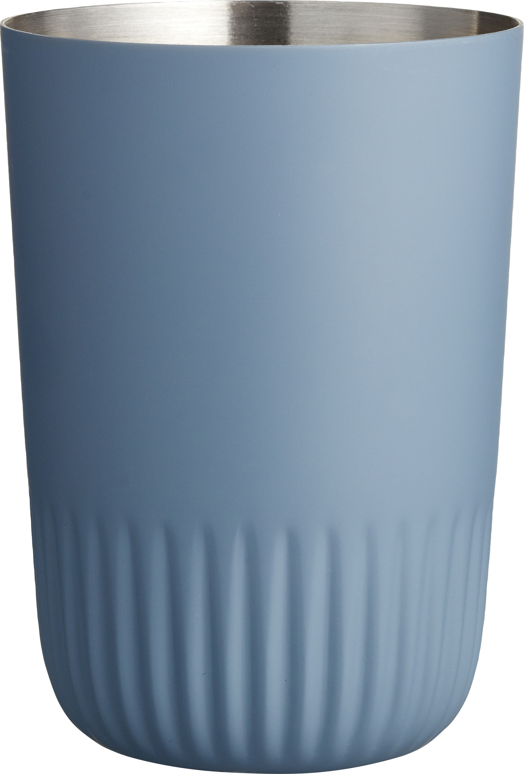 Kubek na szczoteczki do zębów Plissé niebieski