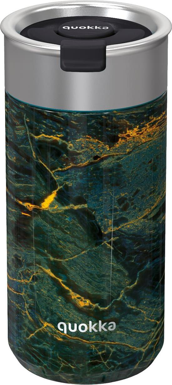 Kubek termiczny Quokka Boost Greenstone 400 ml z zaparzaczem